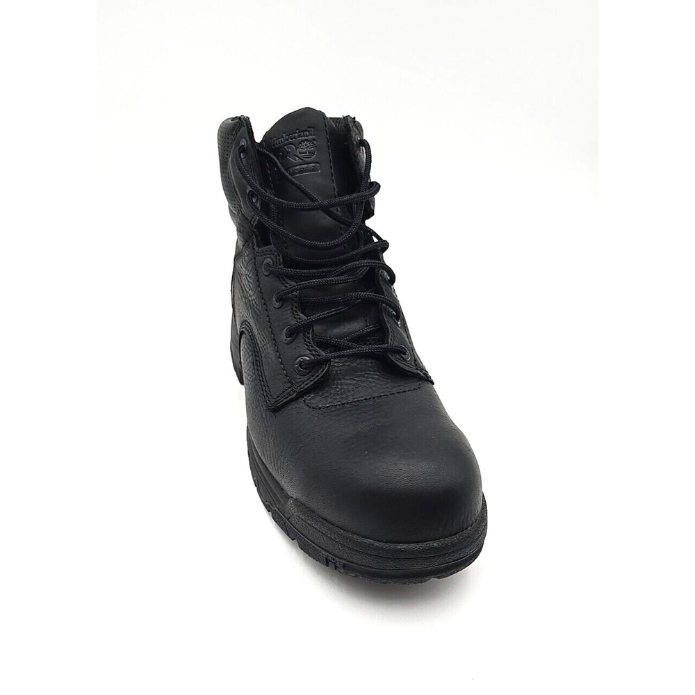 Timberland PRO Titan 6" Composite Safety Toe Men's 13 W Black Boot - Picture 2 of 14